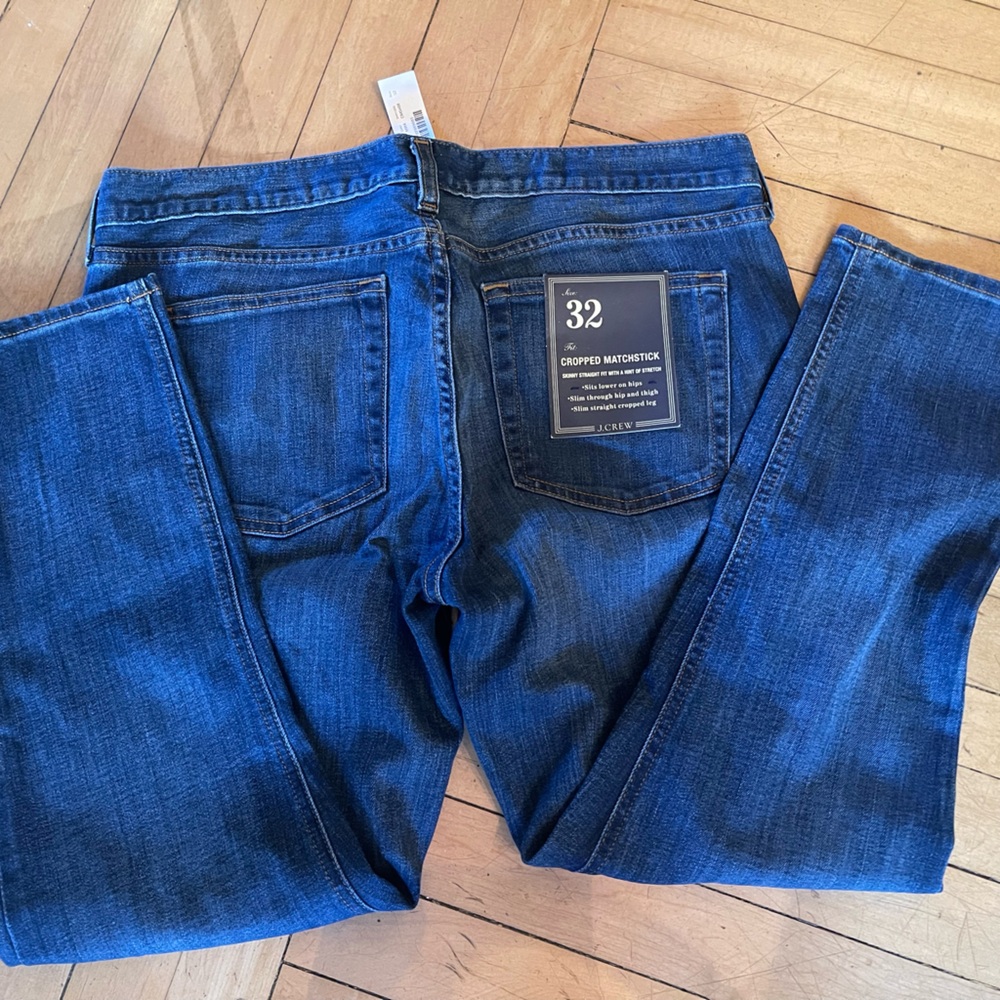 JCrew cropped matchstick jeans